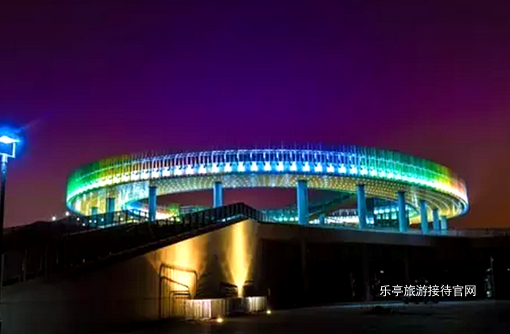 唐山世园会夜景 乐亭旅游 qulaoting.com