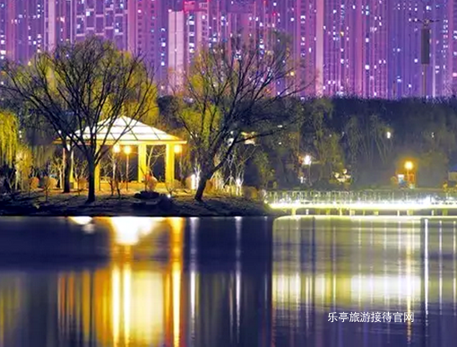 唐山世园会夜景 乐亭旅游 qulaoting.com