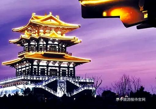 唐山世园会夜景 乐亭旅游 qulaoting.com