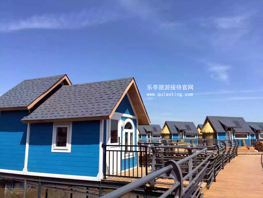 月坨岛小木屋